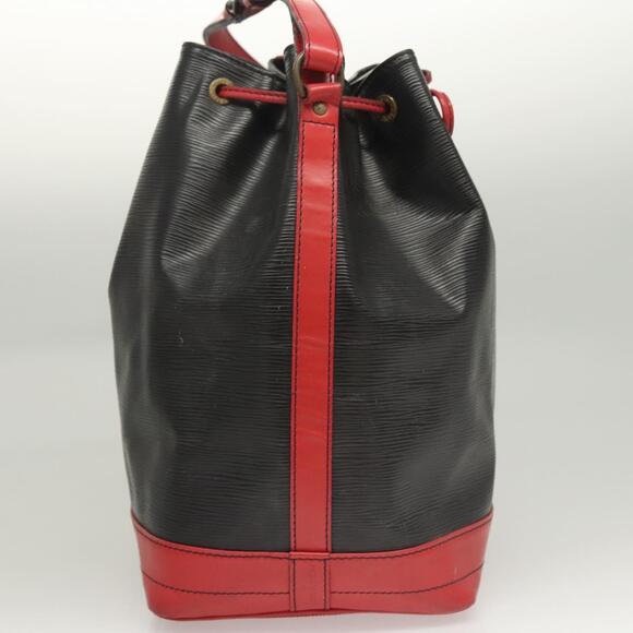 LOUIS VUITTON Epi Noe Shoulder Bag Bicolor Black Red M44017 - Picture 5 of 13